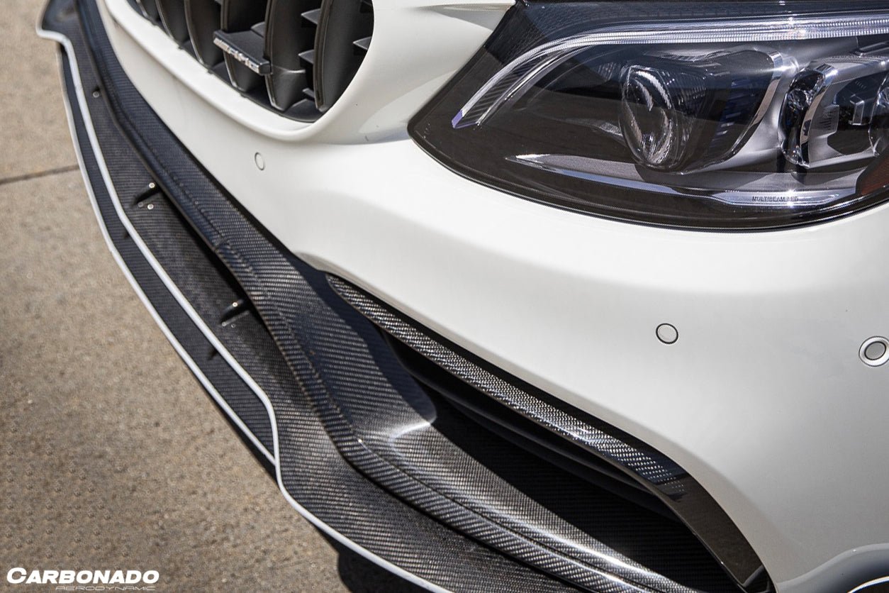 2015 - 2021 Mercedes Benz W205 C63/S AMG Sedan BR Style Front Lip